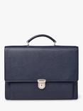 Aspinal of London City Leather Laptop Briefcase