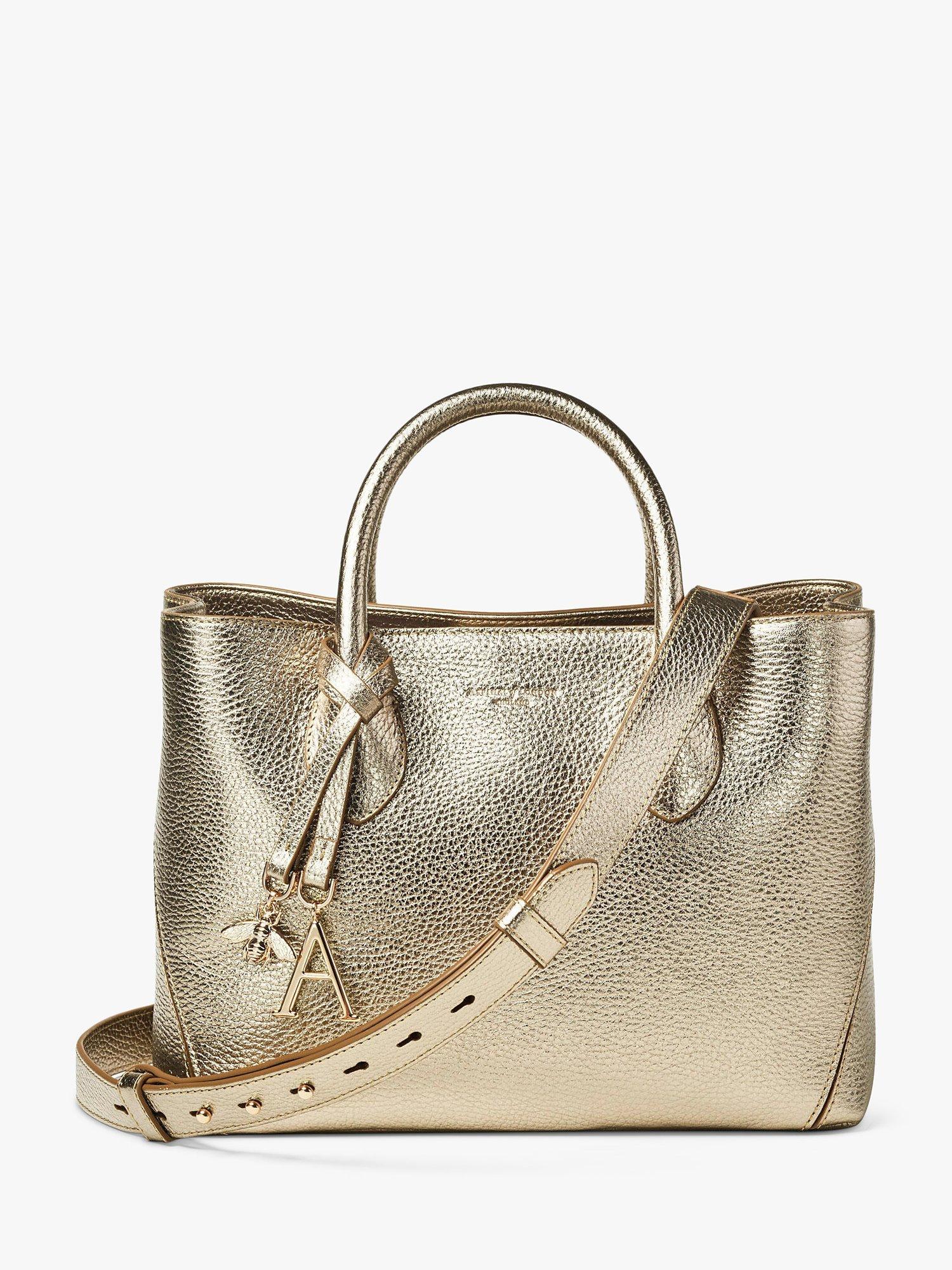 Aspinal of London Midi London Pebble Leather Tote Bag