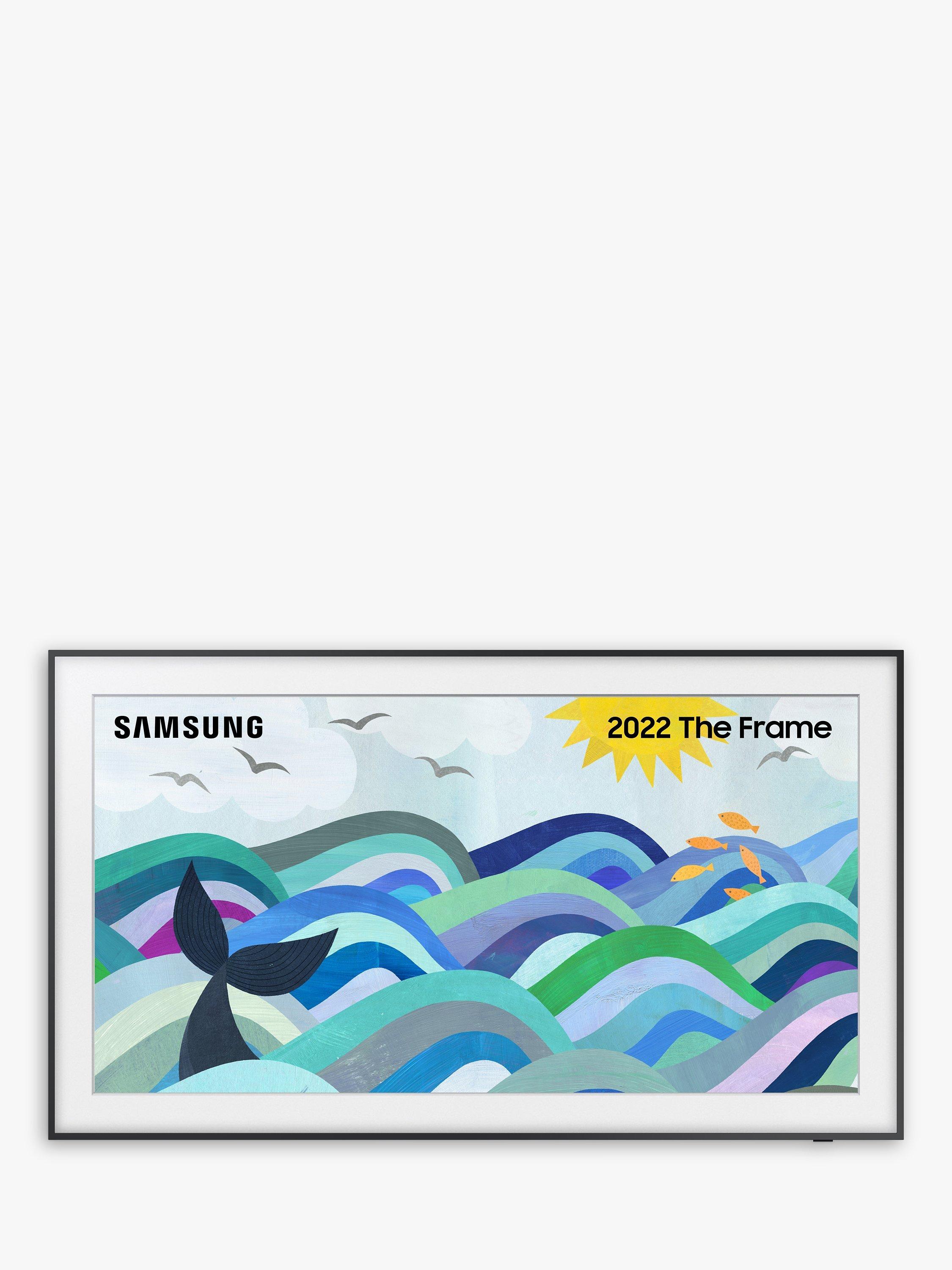 Samsung The Frame (2022) QLED Art Mode TV with Slim Fit Wall Mount, 50 inch