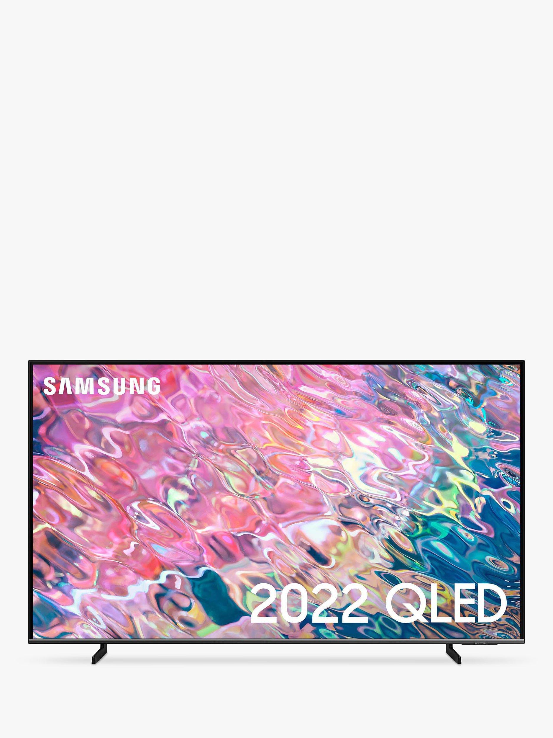 Samsung QE43Q65B (2022) QLED HDR 4K Ultra HD Smart TV, 43 inch with TVPlus/Freesat HD, Black