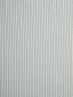 John Lewis Cotton Herringbone Stripe Furnishing Fabric, Blue Grey