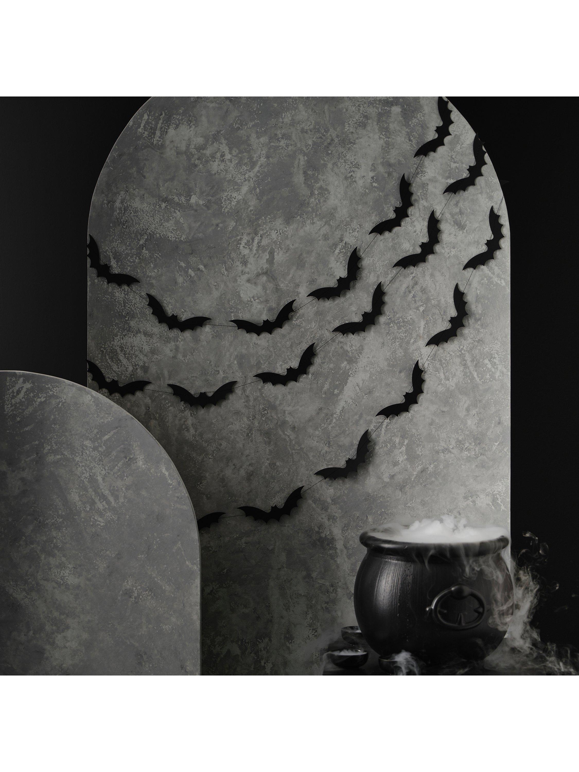 Ginger Ray Halloween Bat Garland, L5m