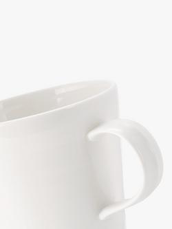 Royal Doulton 1815 Pure Porcelain Mugs, 400ml, Set of 4, White - view 2, White