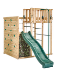 Plum Wooden Climbing Cube XL with Slide