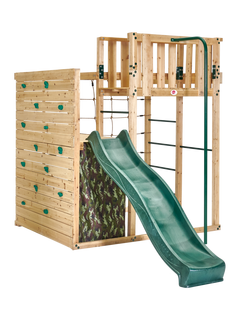 Plum Wooden Climbing Cube XL with Slide