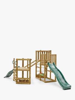 Plum Wooden Discovery Adventure Playcentre with Slides, Multi Multi