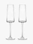 Anton Studio Designs Empire Flute Glasses, Set of 2, 250ml, Clear