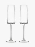 Anton Studio Designs Empire Flute Glasses, Set of 2, 250ml, Clear