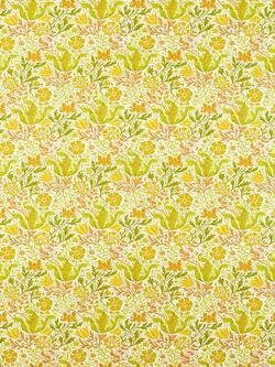 Morris & Co. Compton Made to Measure Curtains or Roman Blind, Summer Yellow, Summer Yellow