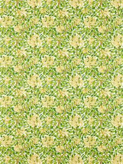 Morris & Co. Ben Pentreath Honeysuckle Made to Measure Curtains or Roman Blind, Cream/Chocolate, Cream/Chocolate