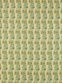 Morris & Co. Ben Pentreath Daffodil Made to Measure Curtains or Roman Blind, Cove Blue/Chocolate, Cove Blue/Chocolate