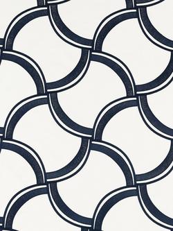 Harlequin Cognate Furnishing Fabric, Japanese Ink/Awakening