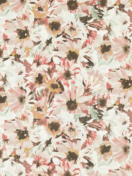 Harlequin Helianthus Furnishing Fabric, Moonstone/Succulent