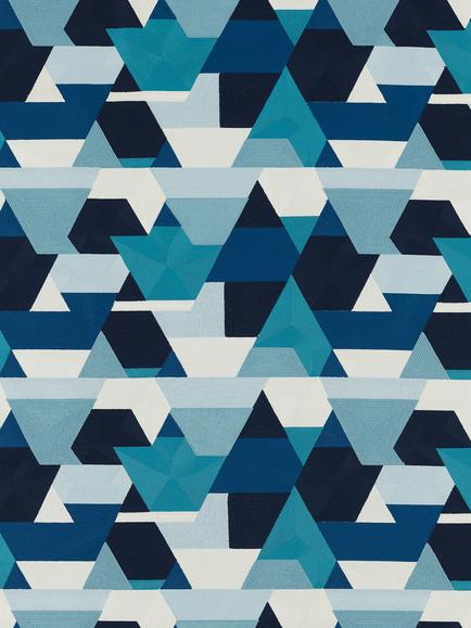 Harlequin Popova Furnishing Fabric, Onsen/Japanese Ink
