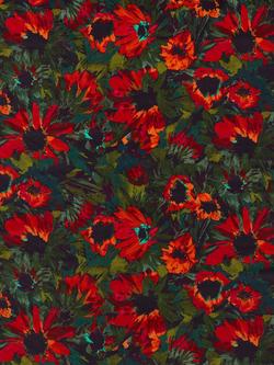 Harlequin Helianthus Furnishing Fabric, Vermillion/Harissa