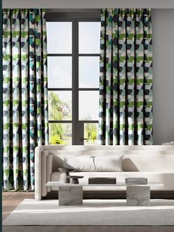 Harlequin Popova Furnishing Fabric - view 2, Amazonia/Sea Glass