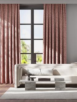 Harlequin Lyrical Furnishing Fabric - view 2, Orchid/Brazilianrose