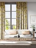 Harlequin Helianthus Furnishing Fabric, Sunflower/Grass/Awakening