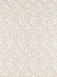 Morris & Co. Chrysanthemum Toile Furnishing Fabric, Cochineal Pink