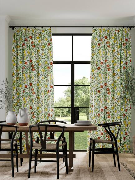 Morris & Co. Fruit Furnishing Fabric - view 2, Weld
