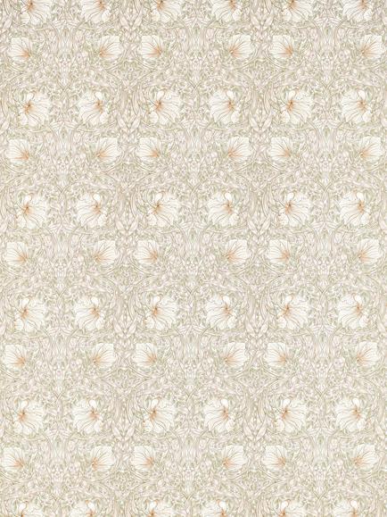 Morris & Co. Pimpernel Print Furnishing Fabric, Cochineal Pink