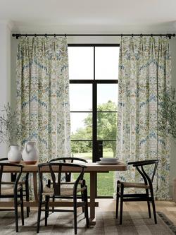 Morris & Co. Simply Severn Furnishing Fabric - view 2, Bayleaf/Annatto