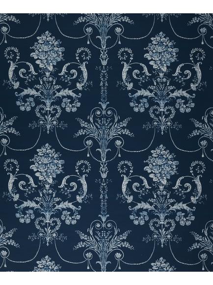 Laura Ashley Josette Furnishing Fabric, Midnight