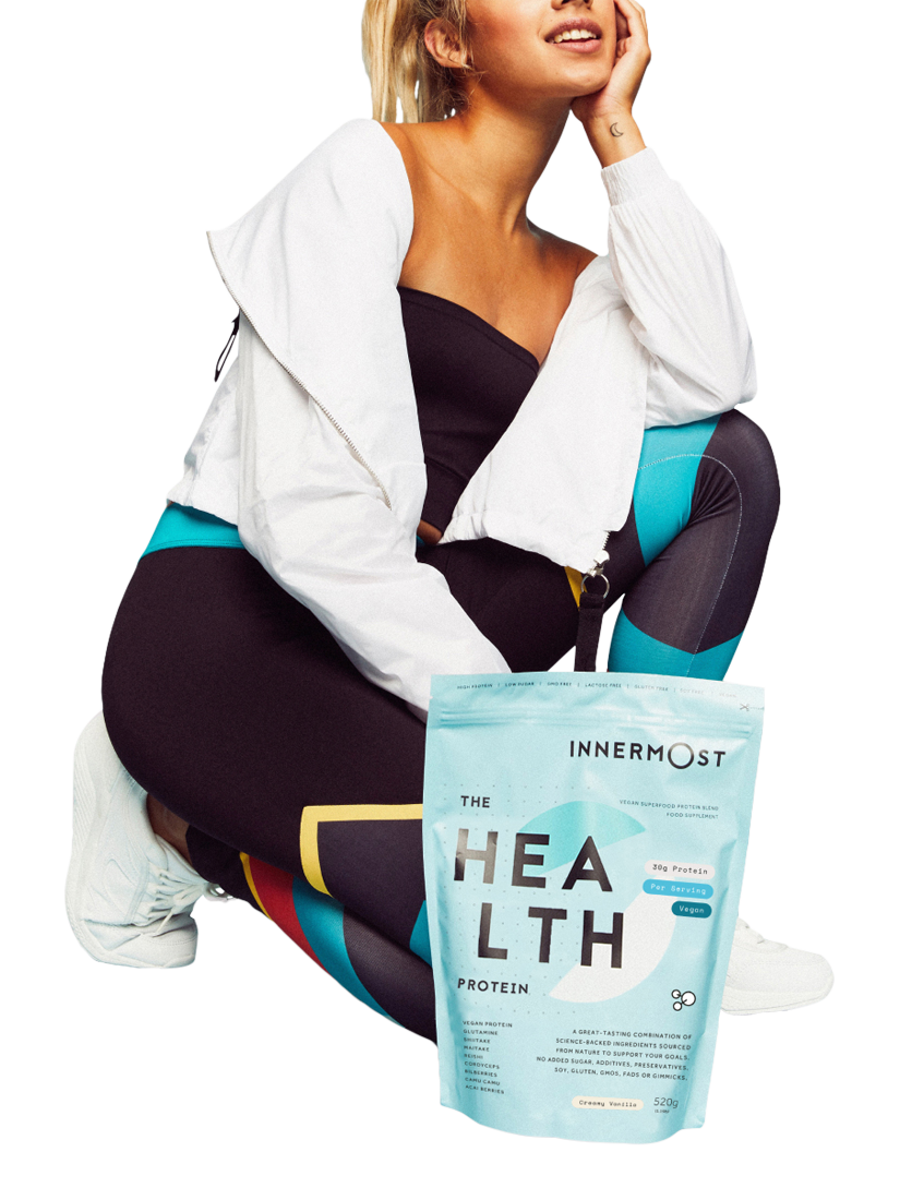 Product image 4 of 8, which shows Innermost The Health Protein Vanilla, 520g