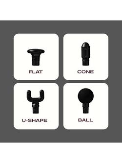 Lola Massage Gun - view 2, Black