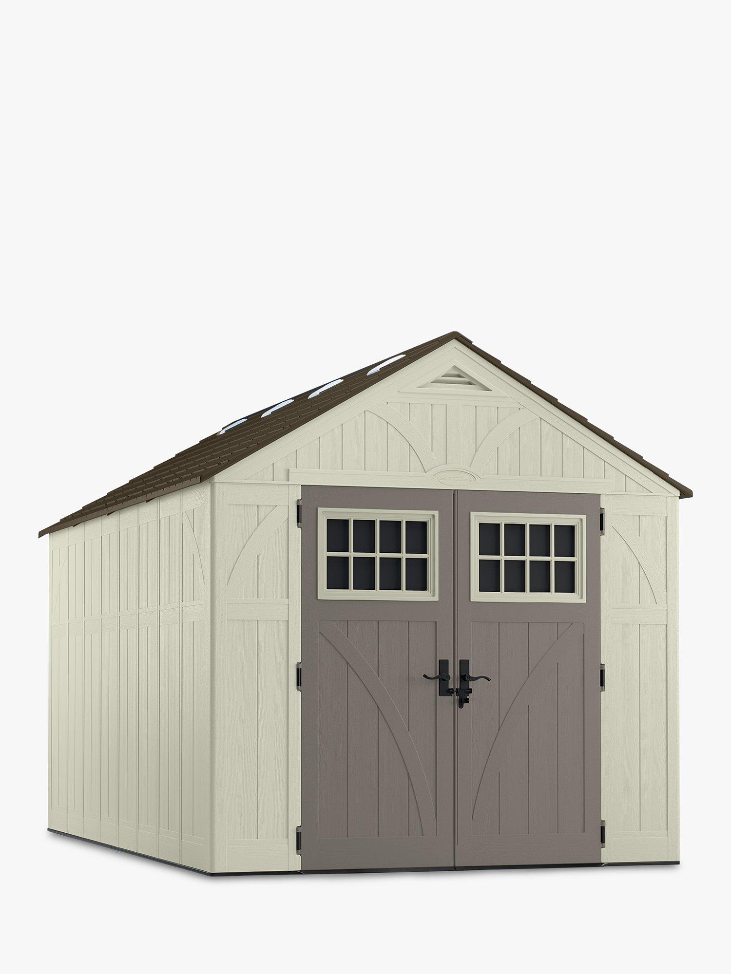 Suncast Tremont 2 Storage Shed, 8 x 13ft, Stone
