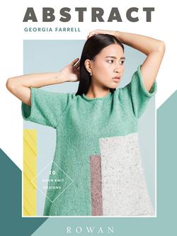 Rowan Abstract Knitting Pattern Book by Georgia Farrell, 