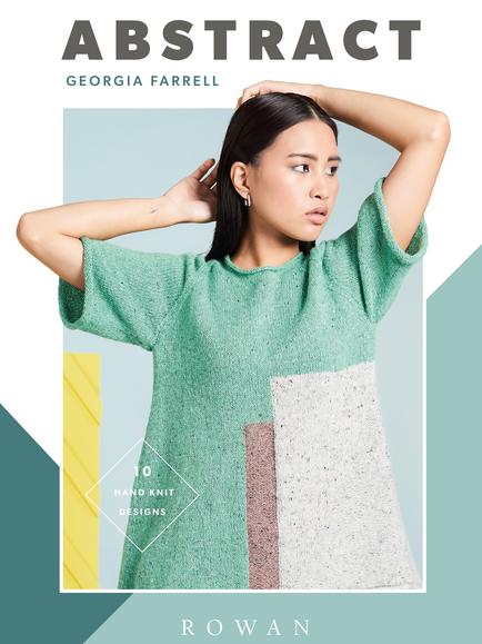 Rowan Abstract Knitting Pattern Book by Georgia Farrell, 