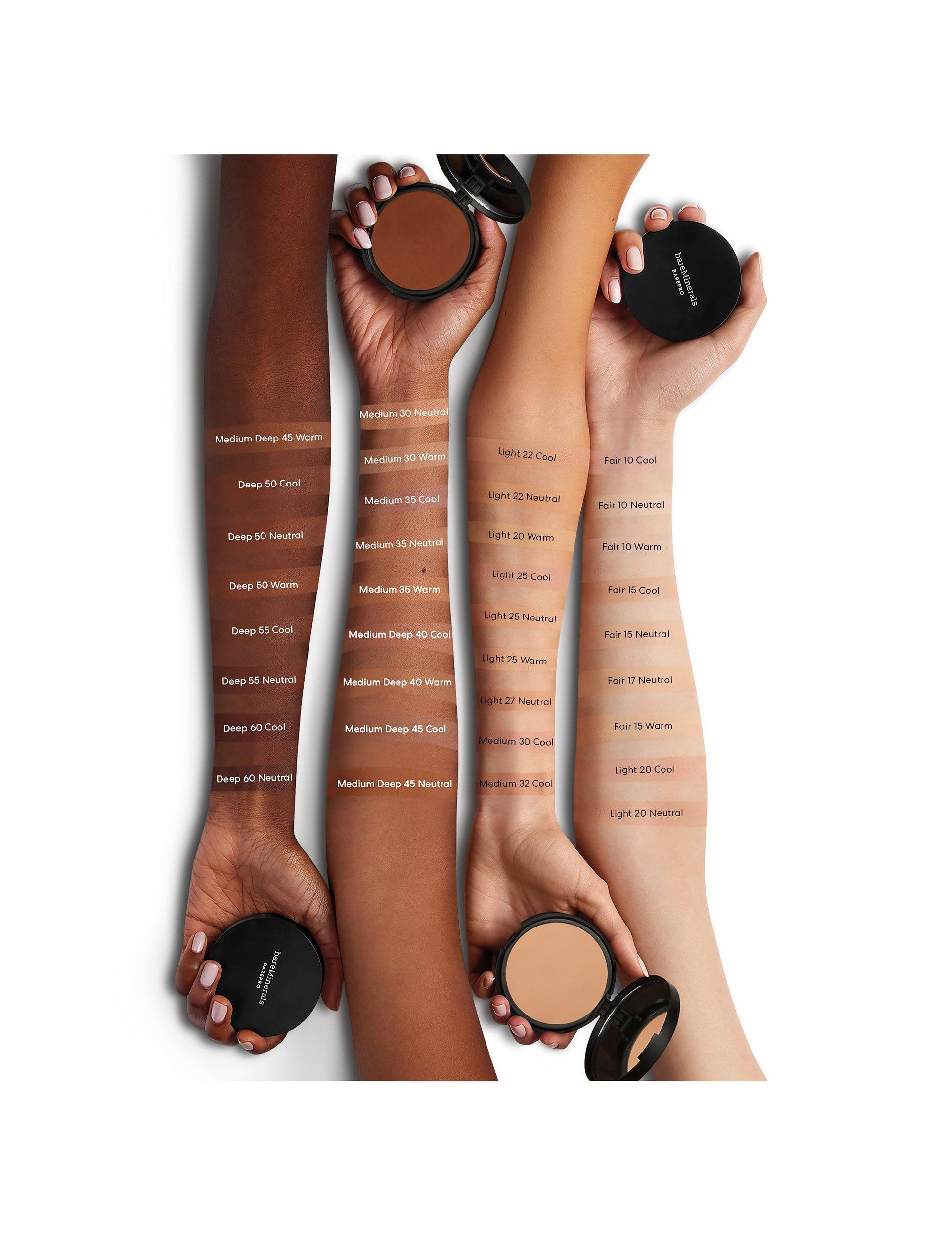 Product image 4 of 8, which shows bareMinerals BAREPRO™ 16HR Skin-Perfecting Powder Foundation, Medium 35 Neutral