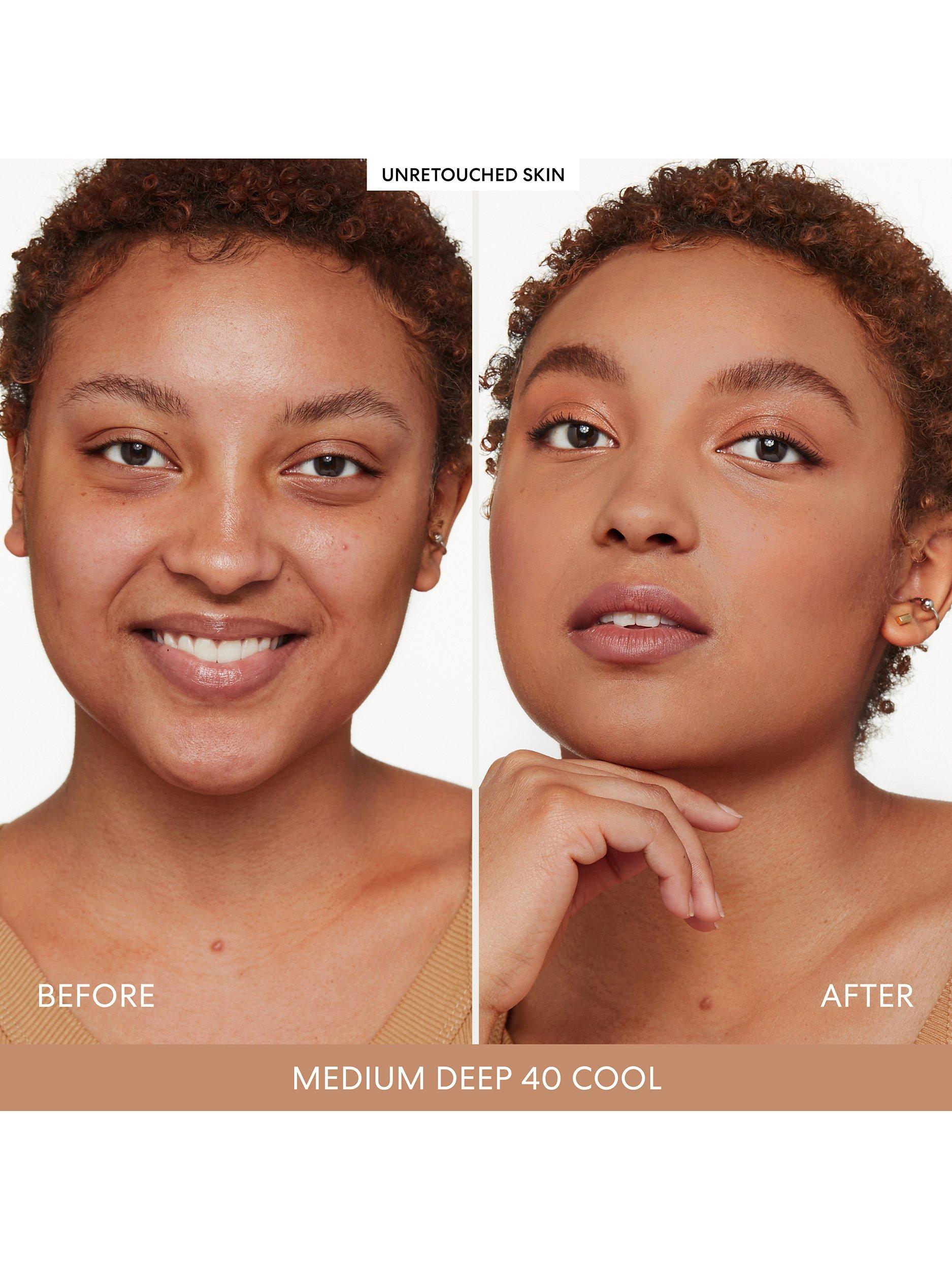 Product image 2 of 8, which shows bareMinerals BAREPRO™ 16HR Skin-Perfecting Powder Foundation, Medium Deep 40 Cool