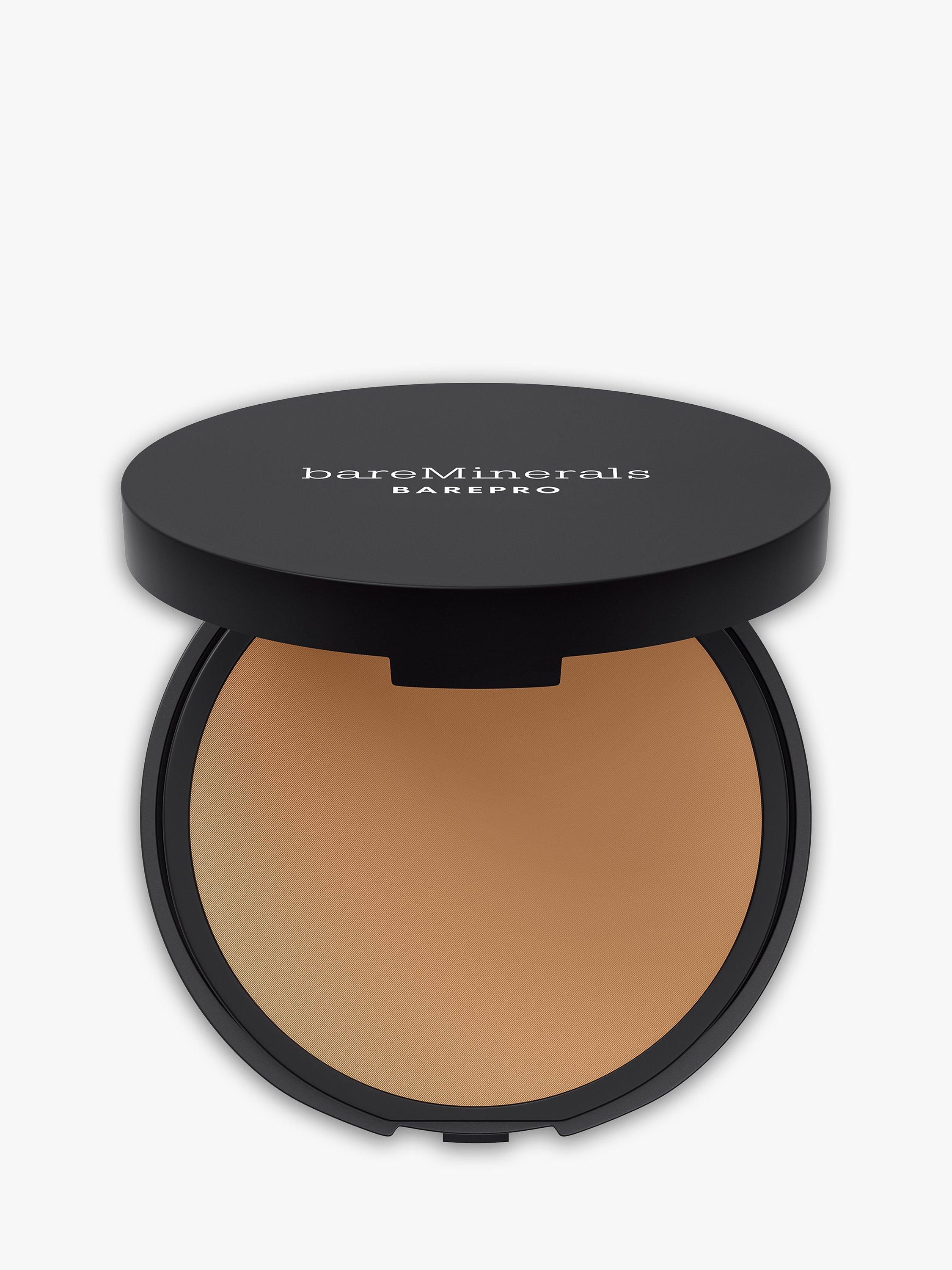 Product image 1 of 8, which shows bareMinerals BAREPRO™ 16HR Skin-Perfecting Powder Foundation, Medium Deep 40 Warm