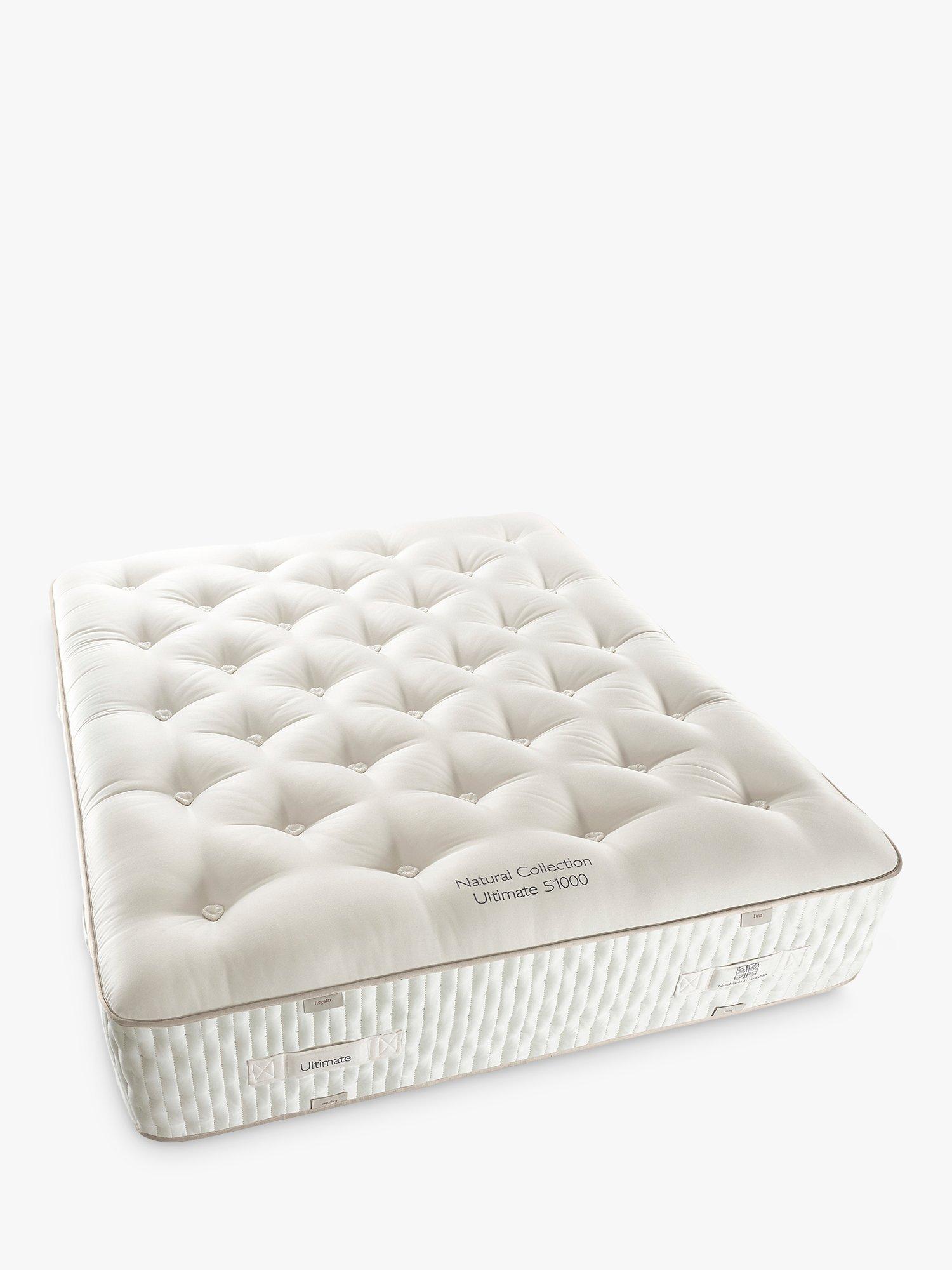 John Lewis Ultimate Natural Collection 51000, Emperor, Firmer Tension Pocket Spring Mattress