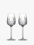 Waterford Crystal Lismore Cut Glass Cognac Tasting Glass, Set of 2, 310ml, Clear