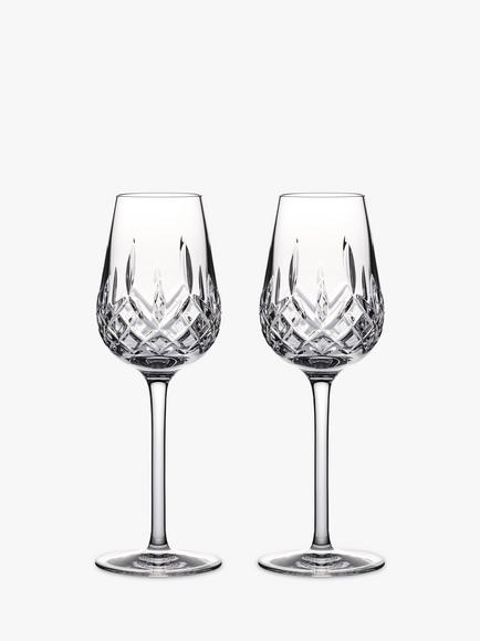 Waterford Crystal Lismore Cut Glass Cognac Tasting Glass, Set of 2, 310ml, Clear, Clear