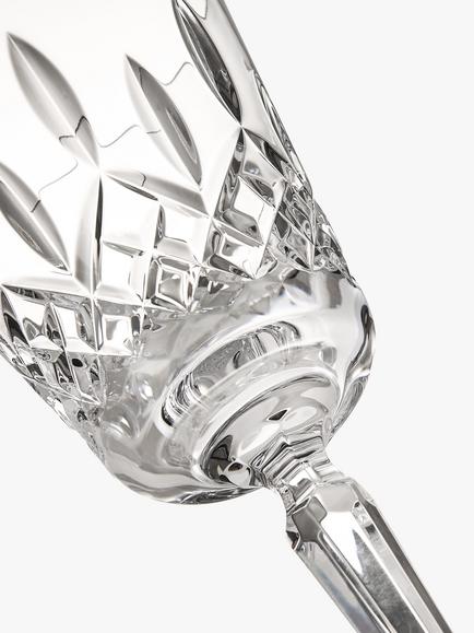 Waterford Crystal Lismore Cut Glass Tall Wine Glass, Set of 2, 450ml, Clear - view 2, Clear