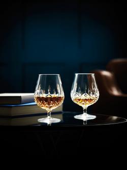 Waterford Crystal Lismore Cut Glass Brandy Balloon Glass, Set of 2, 510ml, Clear - view 2, Clear