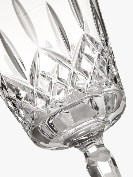 Waterford Crystal Lismore Cut Glass Tall Wine Glass, Set of 2, 280ml, Clear - view 2, Clear