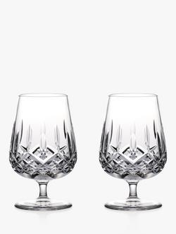 Waterford Crystal Lismore Cut Glass Rum Snifter & Tasting Cap, Set of 2, 250ml, Clear - view 2, Clear