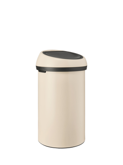 Brabantia Touch Bin, 60L - view 2, Soft Beige