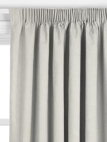 John Lewis Cotton Linen Slub Made to Measure Curtains or Roman Blind, Oyster - view 2, Oyster