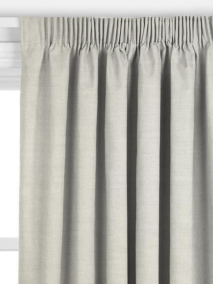 John Lewis Cotton Jute Made to Measure Curtains or Roman Blind, Smoke - view 2, Smoke