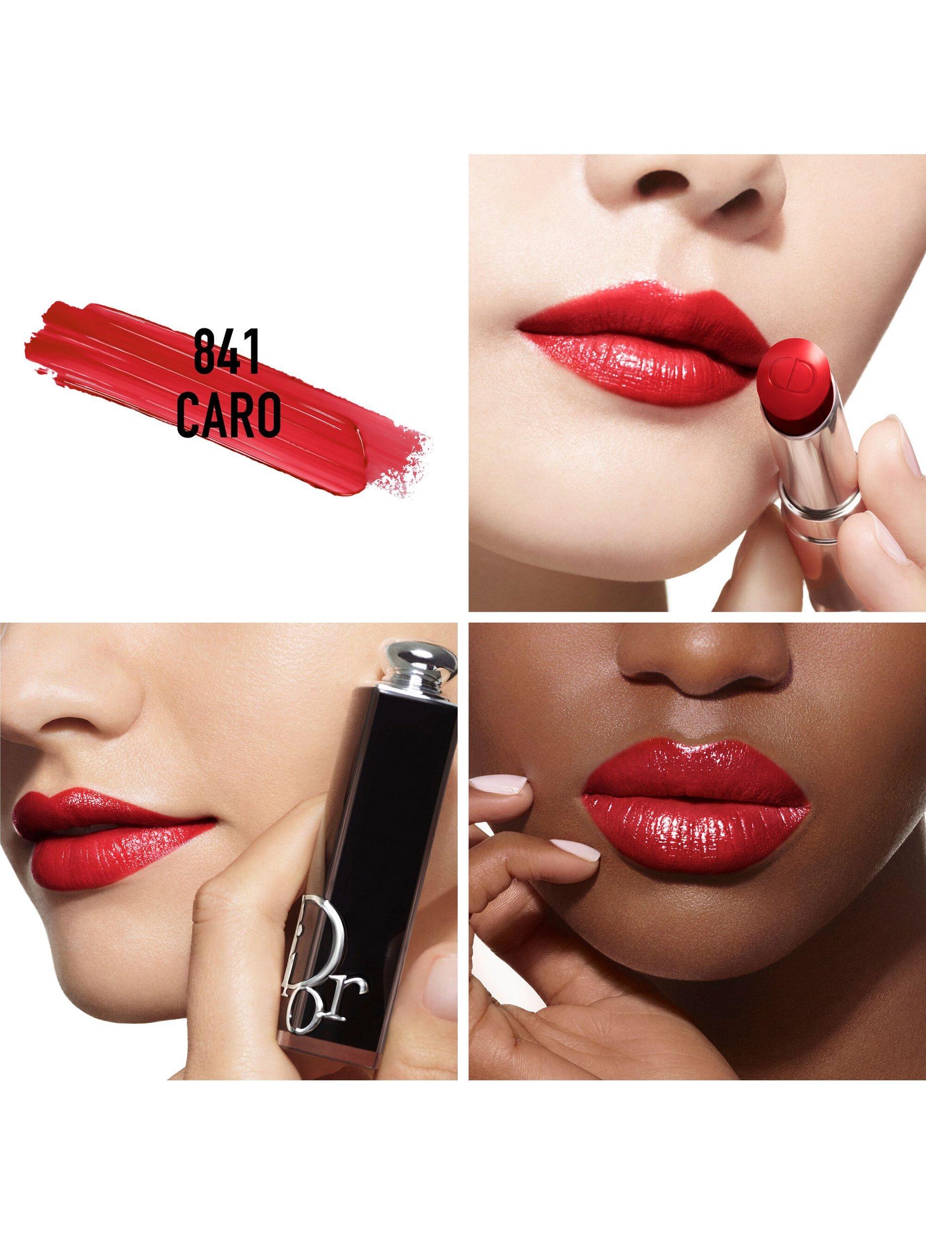 Product image 2 of 9, which shows DIOR Addict Shine Refillable Lipstick, 841 Caro