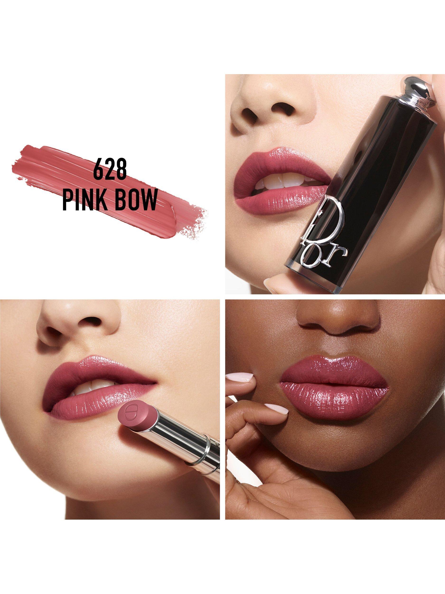 Product image 2 of 9, which shows DIOR Addict Shine Refillable Lipstick, 628 Pink Bow