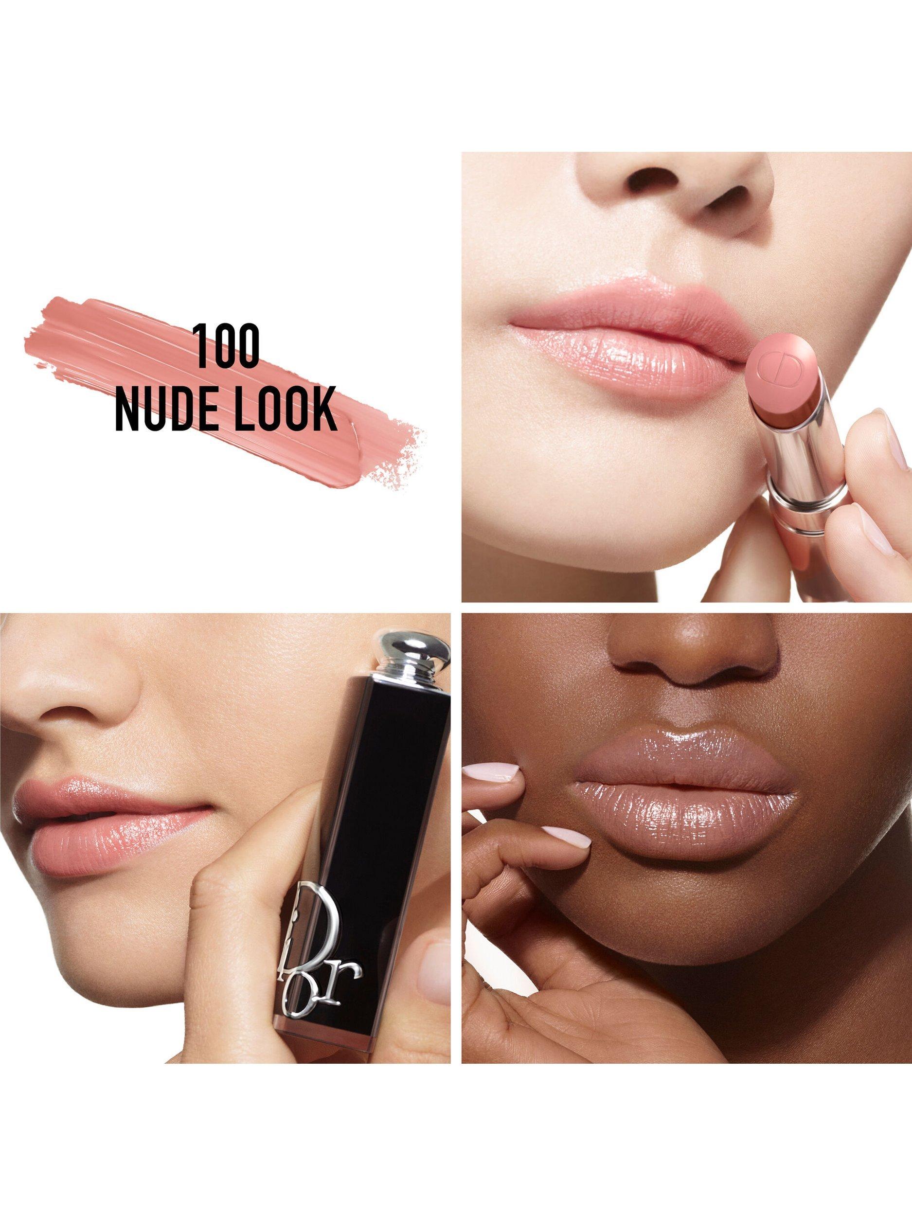 DIOR Addict Shine Refillable Lipstick, 100 Nude Look