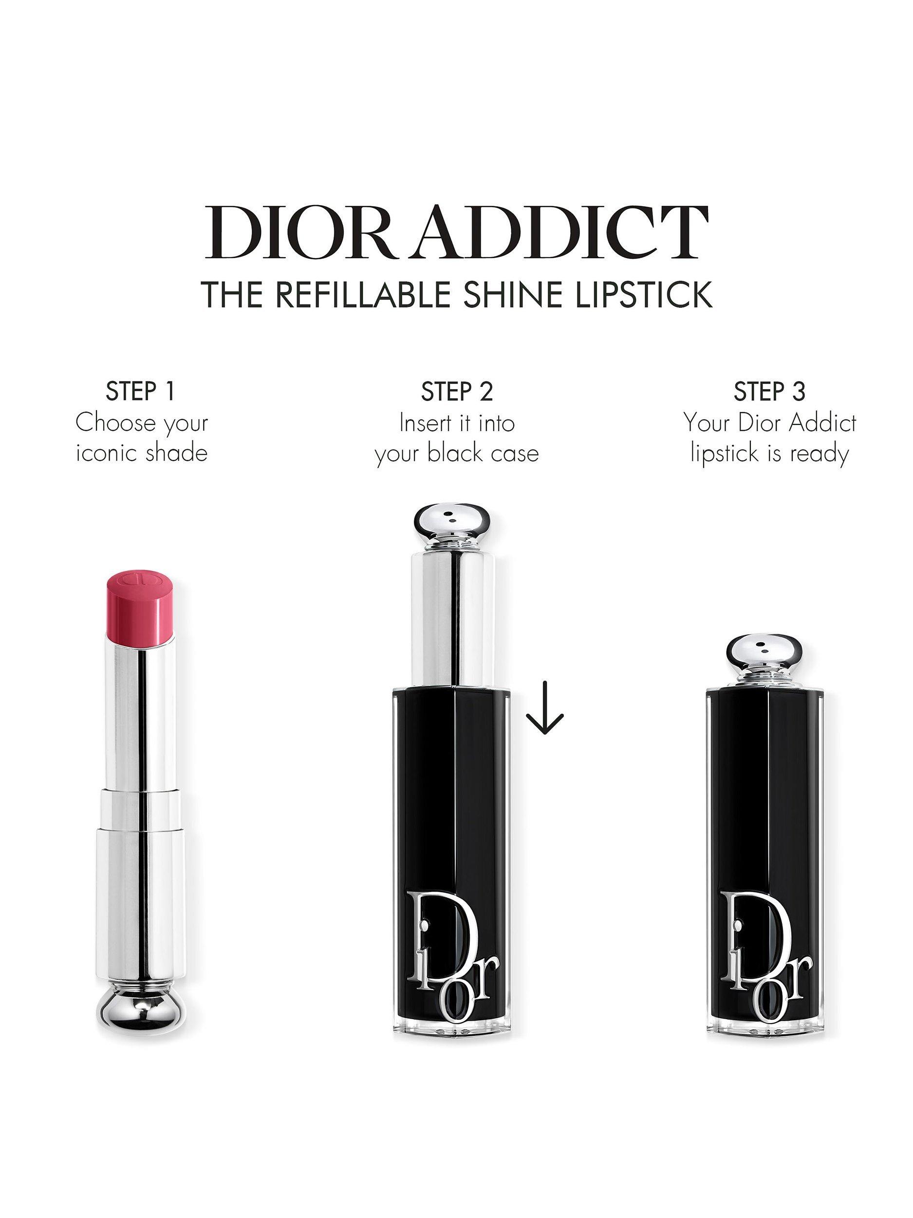 DIOR Addict Shine Refillable Lipstick, 100 Nude Look