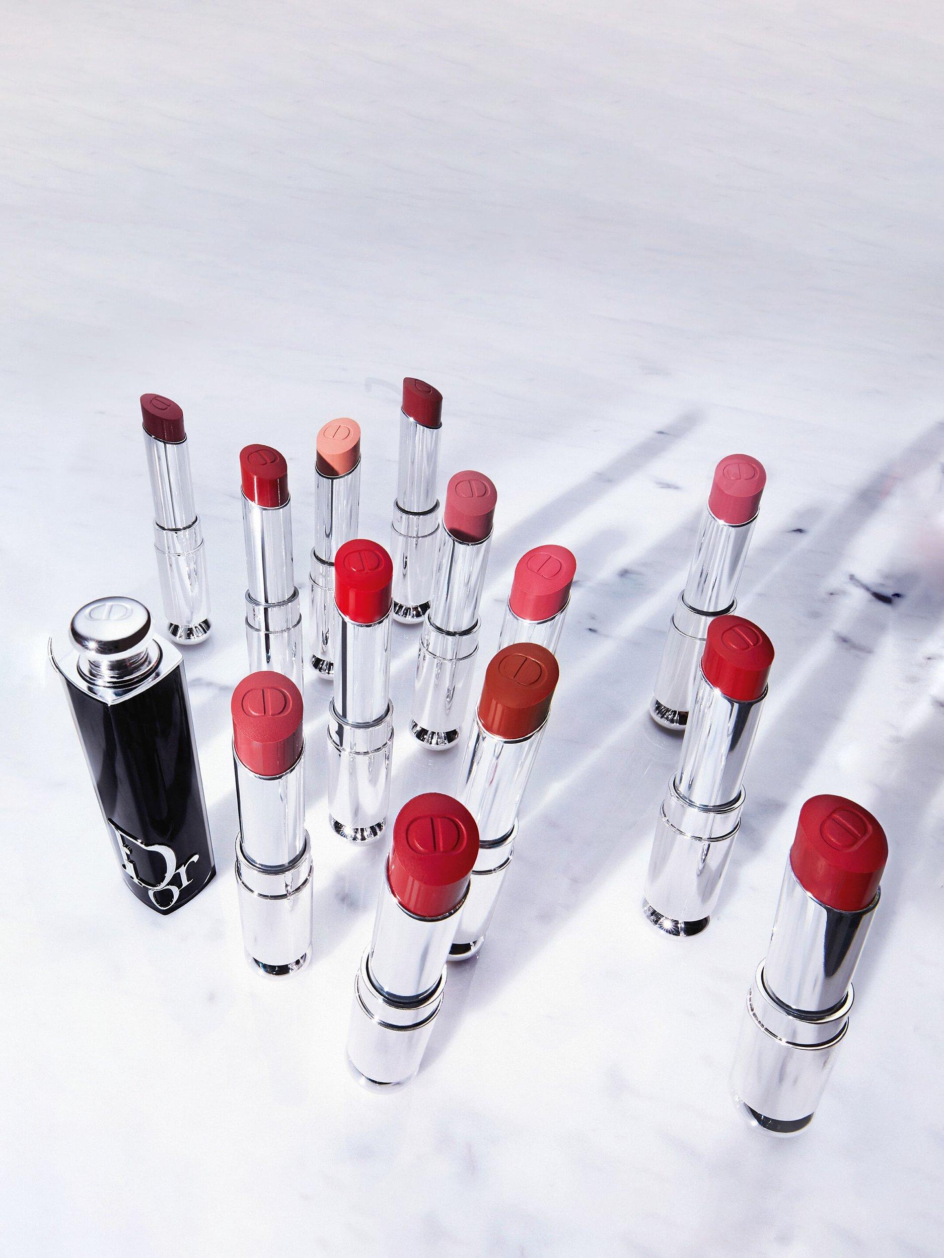 Product image 9 of 10, which shows DIOR Addict Shine Refillable Lipstick, 100 Nude Look